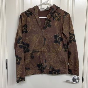 ZENERGY BY CHICO'S FABULOUS ZIPPER HOODIE 0 (small)